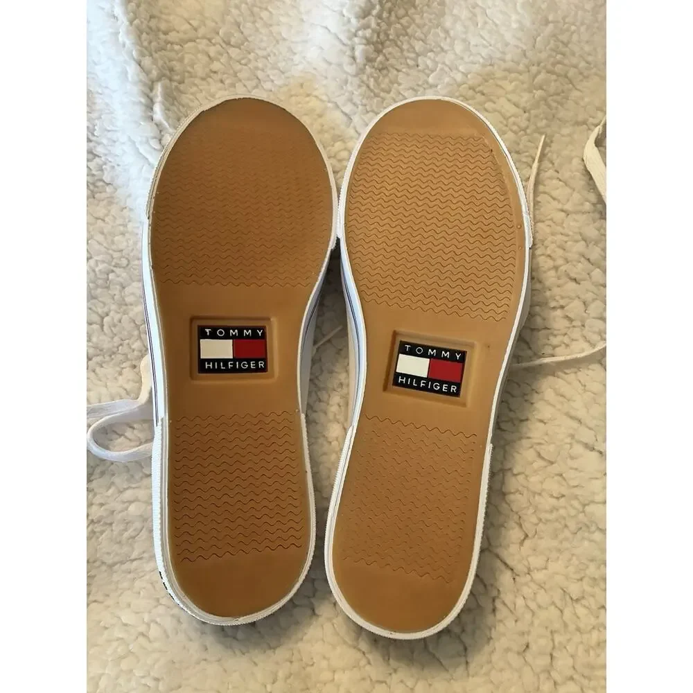 Tommy Hilfiger Women’s Size 10 Slide Sneakers White